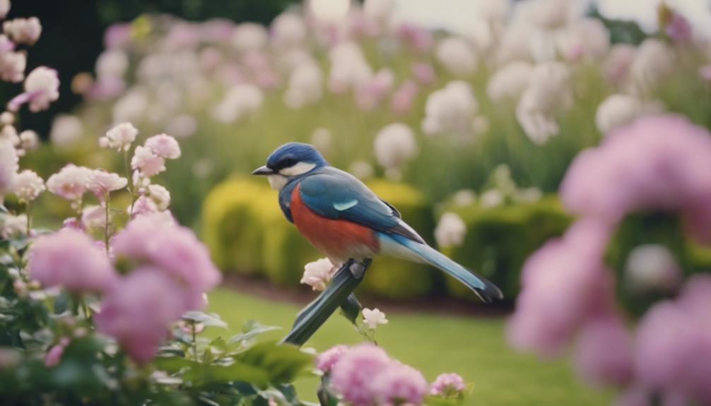 beautiful gardens attract birdwatchers