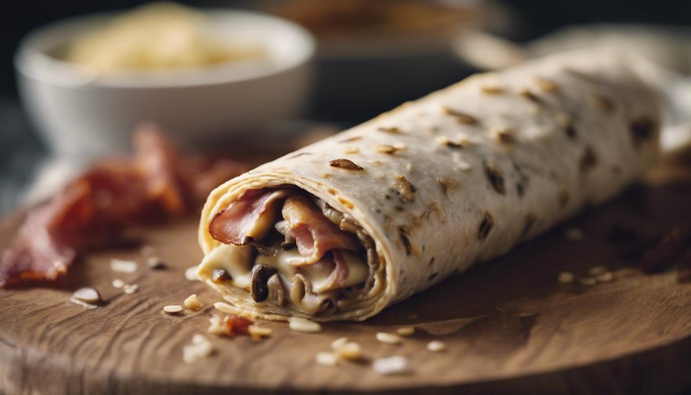 delicious staffordshire oatcake wrap