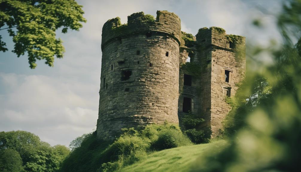 historic castle ruins england