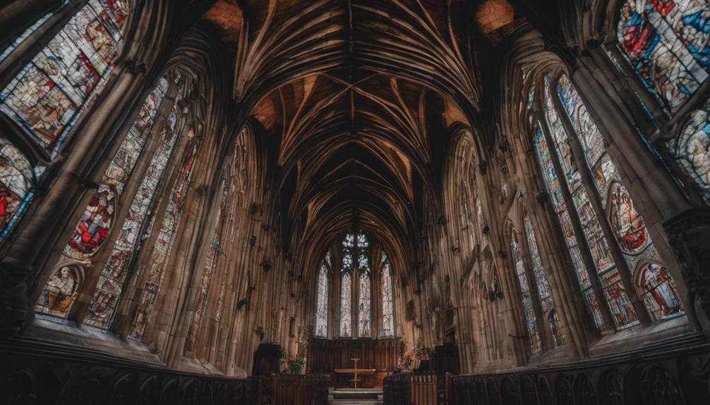 historic church in staffordshire