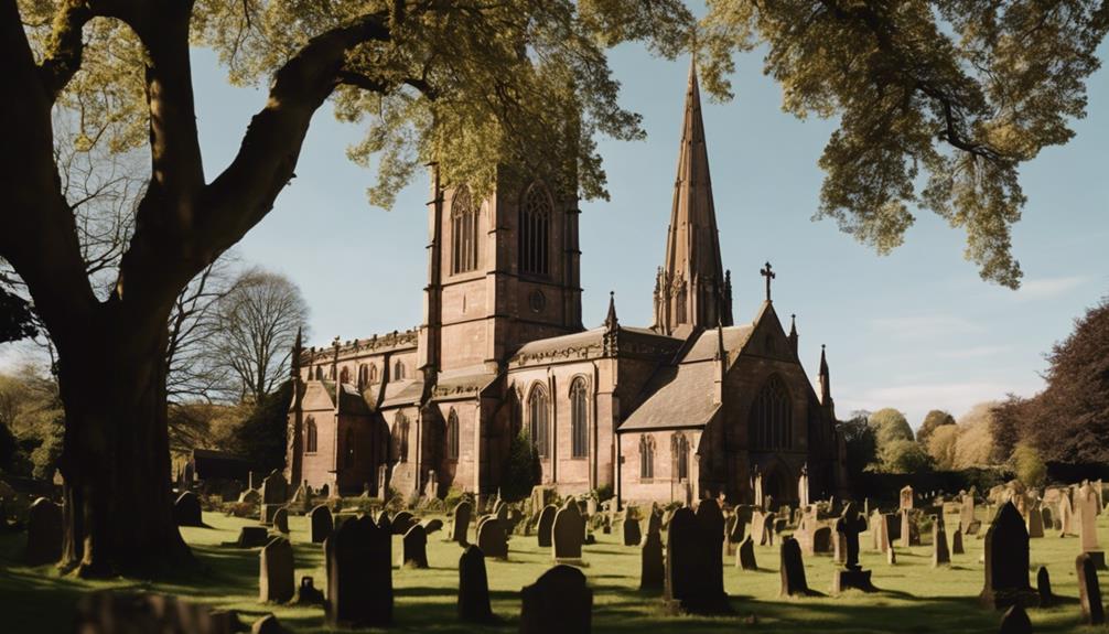 historic church in staffordshire