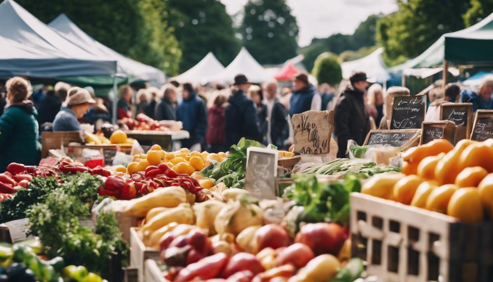 local produce at market