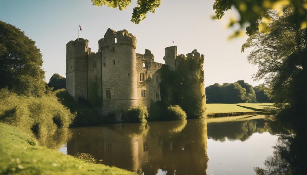 medieval castle in england