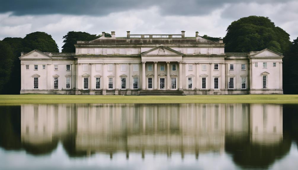 palladian mansion in staffordshire