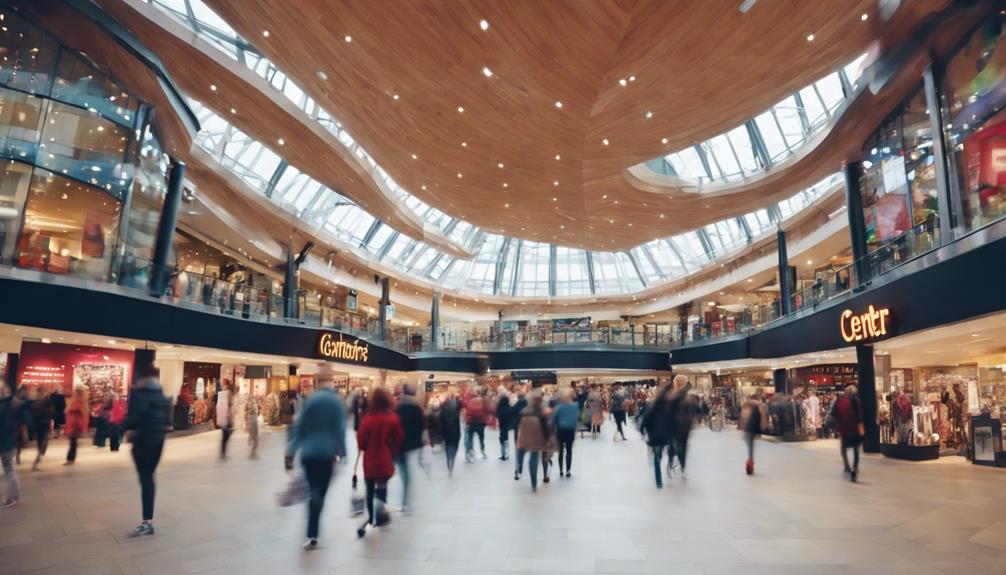 shopping mall in stoke