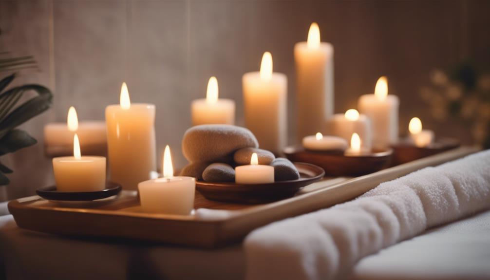 spa menu relaxation options