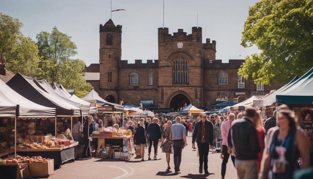 tamworth historic market town